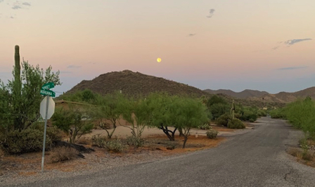 Aug 31 - Morning Super Moon.